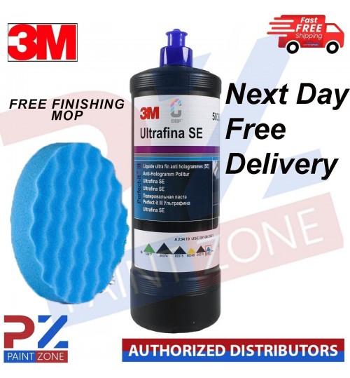 3M Perfect-It III Ultrafine/a SE 50383 Blue Top Lid Polish High Gloss Finish 1L